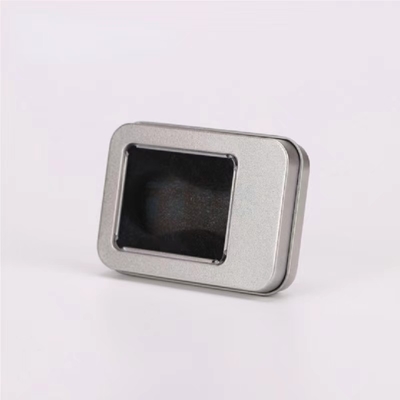 Leeres quadratisches Tee-Tin Canisters Gift Box Packaging-Metall für die Plätzchen leer