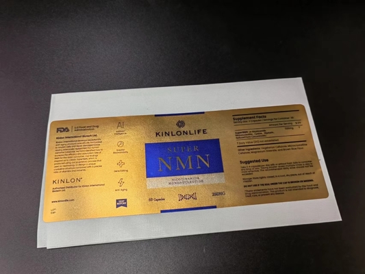 Schwarzes Druckwein-Aufkleber-Aufkleber-Weihnachten füllt Aluminiumflaschen-Metallkleber ab