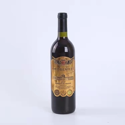Rotwein-Aufkleber tapezieren Druckgeburtstags-wasserdichten Kleber