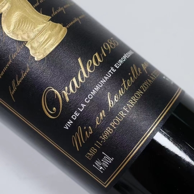 Kundenspezifische Heiratsglückwunsch-Wein-Flaschen-Aufkleber für Staffelung ISO9001