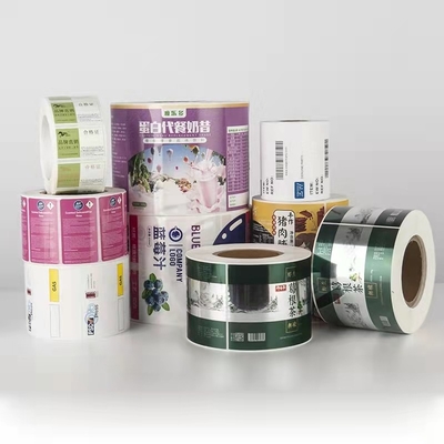 Wasserdichte kosmetische Aufkleber-Entwurfs-PVC-Etikettendruckmaschine-Luxusrolle