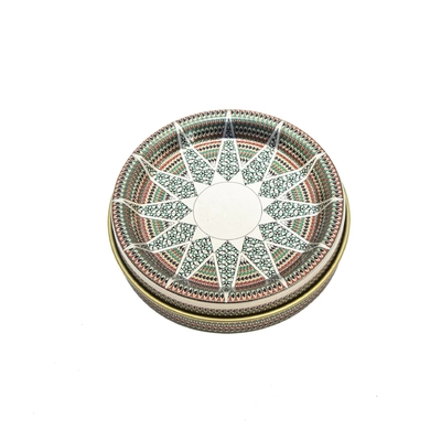 Rose Gold Tin Metal Candle-Behälter Mini-Soem-ODM