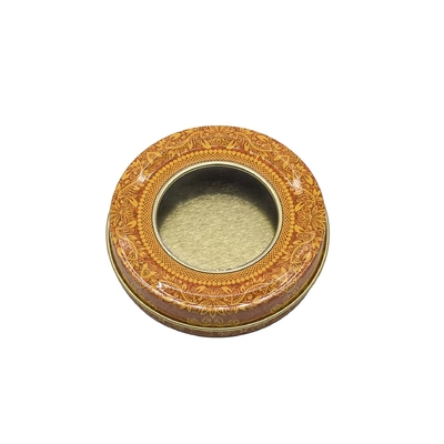 Rose Gold Tin Metal Candle-Behälter Mini-Soem-ODM