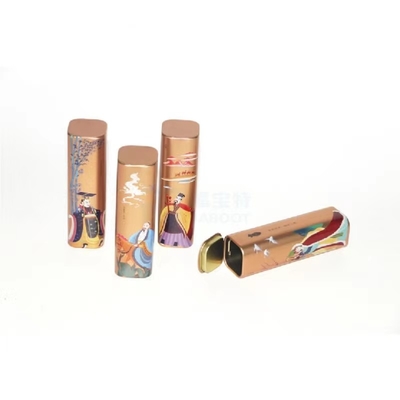 Quadratischer Tee, der Tin Box Deep Round Screw bunte 1 Unze 2oz 4oz 6oz 8OZ verpackt