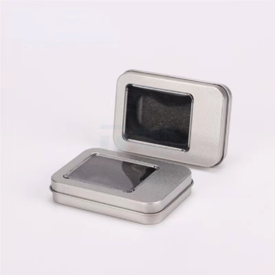 Leeres quadratisches Tee-Tin Canisters Gift Box Packaging-Metall für die Plätzchen leer