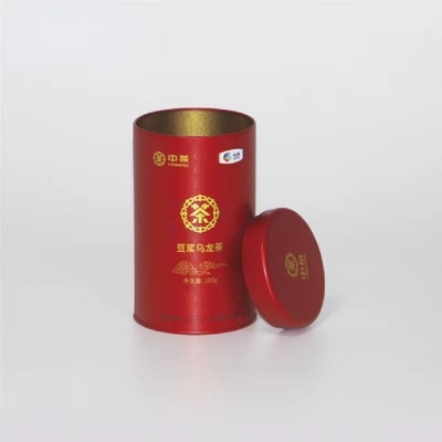 Stapelbarer kleiner Tee Tin Container Empty Round Coffee kann Lagerung