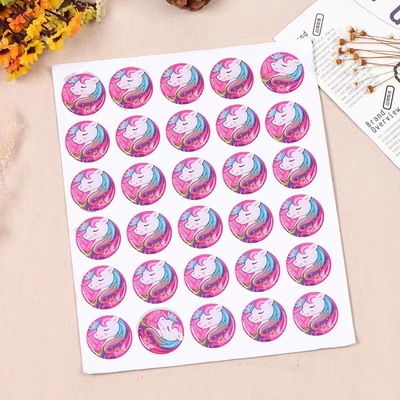 25mm Kreis-Epoxidhauben-Aufkleber-Lieferanten 3d PVC-HAUSTIER PET-pp. wasserdicht