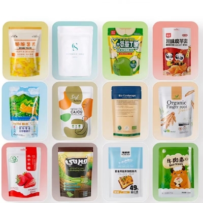 Druckgewohnheit wiederversiegelbarer Plastiktasche-Verpackenzipdruckverschluß klarer Front Jewelry