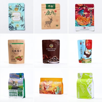 Die Brot-Plastiktasche, die Frischgemüse-Gewohnheit verpackt, druckte biologisch abbaubares freundliches Eco