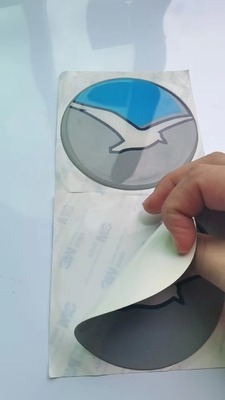 Der gewölbte Epoxidaufkleber, der PVC druckt, lassen Kleber Logo Self Adhesive fallen