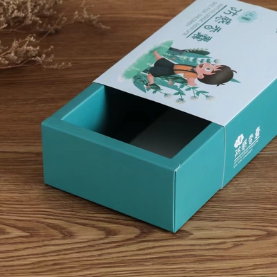 Aufbereitete Soempapiergeschenk-Verpackenkasten-Fach-Kraftpapier-Pappe