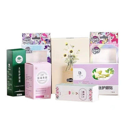 Kraftpapier druckte Wellpappe-Verpackenkasten-Rosa-Farbschmuck-Verschiffen-Werbungs-Kasten