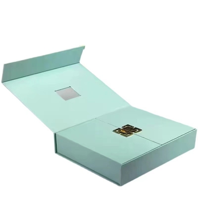 Lamellierte kundenspezifische Papierverpackenkästen entwerfen UVdruckmatt black color hardboard
