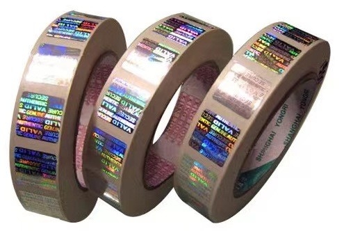 Silberne Verpackenhologramm-Aufkleber für Identifikation kardiert den Druck der Garantie 3d