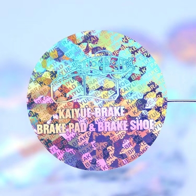Kundenspezifisches Logo Packaging Hologram Label Sticker-Goldechtes sicheres bedruckbares