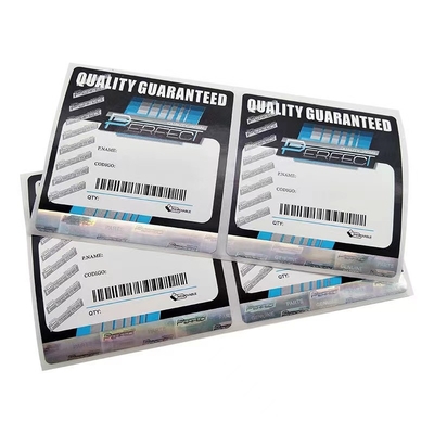 Kundenspezifisches Logo Packaging Hologram Label Sticker-Goldechtes sicheres bedruckbares