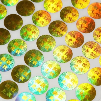 Gefälschte Hologramm-Sicherheits-Antiaufkleber-Antifälschungslösungs-Technologie des Aufkleber-Kn95
