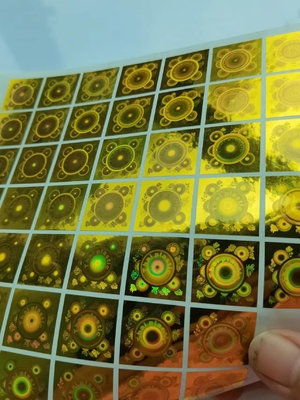 Aufkleber-Laser-Sicherheits-Antiseriennummer Holo schützen gefälschte Verbraucher einkreisen Gewohnheit
