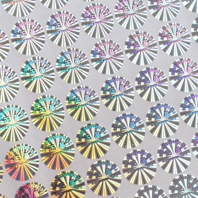 Kundengebundener Größen-Hologramm-Aufkleber mit glatter/Matt-/bereifter Oberfläche