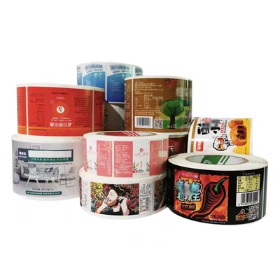 Wasserdichter kundenspezifischer Druckaufkleber, selbstklebende Vinylrollenflaschen-Verpackenaufkleber