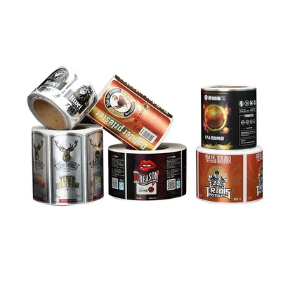 Dauerhafter beständiger Wein-UVaufkleber Rolls für Ihr Produkt-Verpacken
