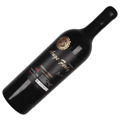 CMYK-Alkohol-Alkohol-Flaschen-Aufkleber, glatt/Matt Embossing Customized Wine Label